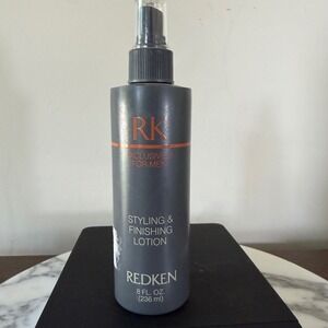 Redken RK Exclusively For Men Styling Finishing Lotion 8 oz Discontinued Vintage